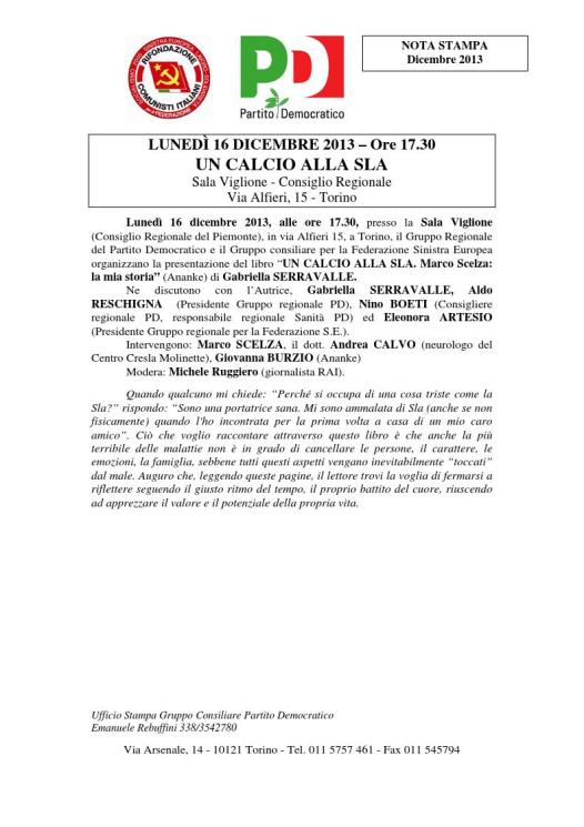 16-12 comunicato stampa sla